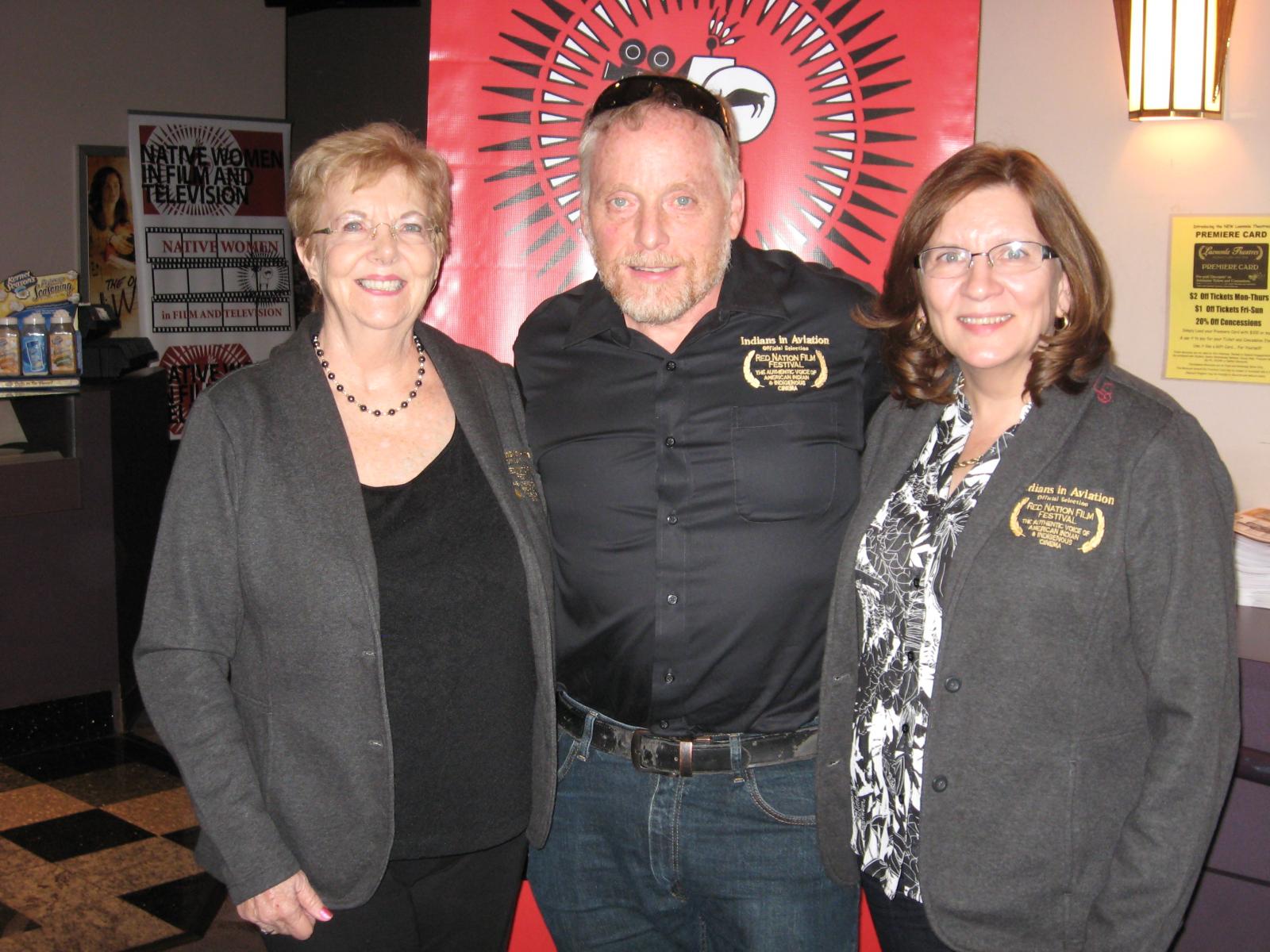 Film Crew Members, Vernia Roseke, Douglas Robertson, Annetta Theiding, Beverly Hills, CA.